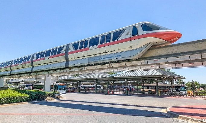WHAT IS THE MONORAIL TRAIN?